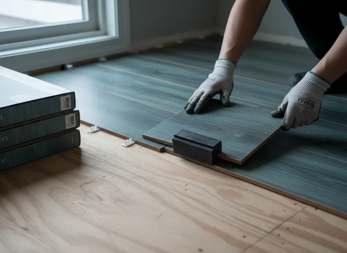 Luxury Vinyl Plank Installation company in Wellsville, KS